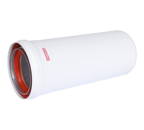 Удлинитель дымохода утепленный ROMMER 80/100 мм 250 мм RCA-0080-800250