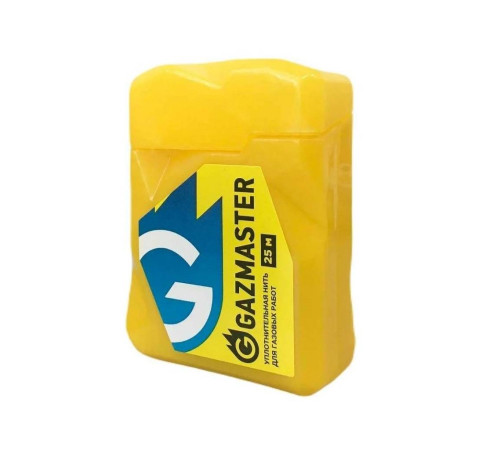 Уплотнительная нить СантехМастерГель GAZMASTER 25 м 61160