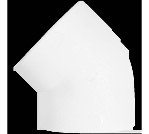 Угольник PRO AQUA PP-R 45° 50 мм Белый PA13516P
