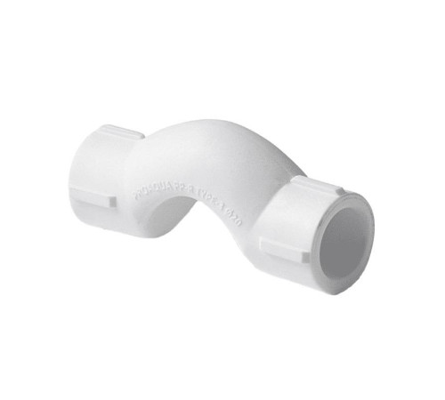 Обвод с муфтами Pro Aqua PP-R короткий 20 мм белый PA16116P