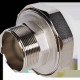 Муфта комбинированная разъемная Pro Aqua PP-R 63x2 НР белая PA21024