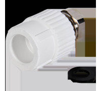 Муфта Pro Aqua PP-R 20 мм x 1/2 с накидной гайкой белая PA29008