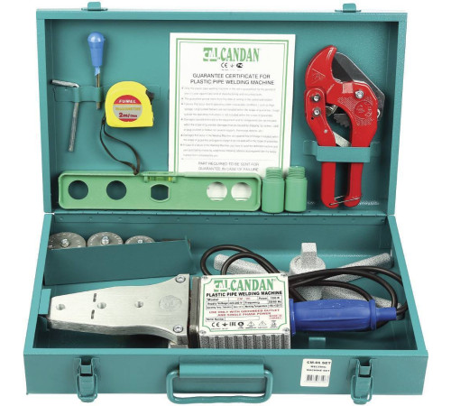 Сварочный аппарат CANDAN CM-06 SET 750+750 Вт комплект матриц 20-40 мм CM-06 SET