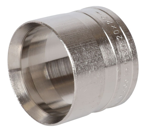 Гильза монтажная STOUT 20x2.0 никелированная SFA-0020-002002