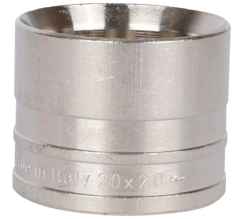 Гильза монтажная STOUT 20x2.0 никелированная SFA-0020-002002