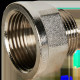 Переходник STOUT под ключ ВН никелированный 1x3/4 SFT-0073-000134