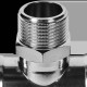 Тройник-переходник пресс-НР ROMMER 42x1 нержавеющая сталь RSS-0016-000421