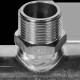Тройник-переходник пресс-НР ROMMER 54x1 нержавеющая сталь RSS-0016-000541