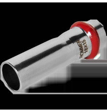 Муфта переходная ниппель-раструб ROMMER из нержавеющей стали пресс 18х15 мм RSS-0020-001815