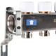 Коллекторная группа из нержавеющей стали с расходомерами ROMMER 5 выходов RMS-1200-000005