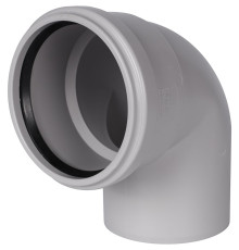 Отвод канализационный бесшумный STOUT 110 мм 87.5° SKB-0012-011087