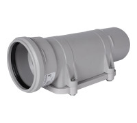 Ревизия канализационная бесшумная STOUT D 110 мм с прямоугольной крышкой SKB-0014-000110