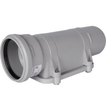 Ревизия канализационная бесшумная STOUT D 110 мм с прямоугольной крышкой SKB-0014-000110