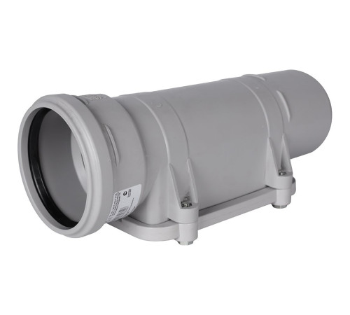 Ревизия канализационная бесшумная STOUT D 110 мм с прямоугольной крышкой SKB-0014-000110