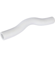 Обводное колено Политэк 32 мм полипропиленовое белое 9000030032