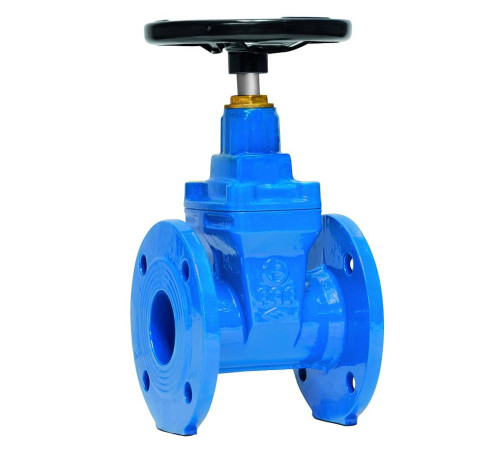 Задвижка с обрезиненным клином фланцевая FAF Valve 6000 DN 200 PN 16 со штурвалом 6000200