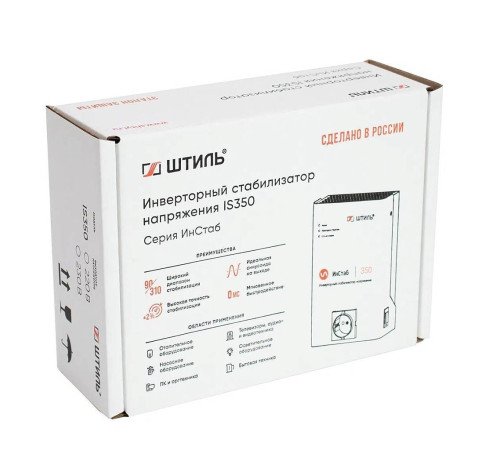 Стабилизатор напряжения Штиль ИнСтаб IS350 инверторный 350 ВА 300 Вт IS350