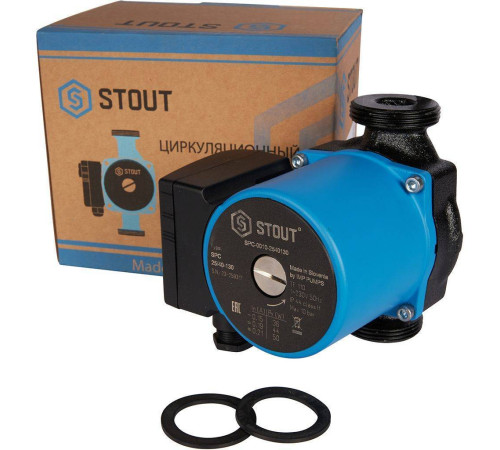 Насос циркуляционный STOUT 25/40-130 SPC-0010-2540130