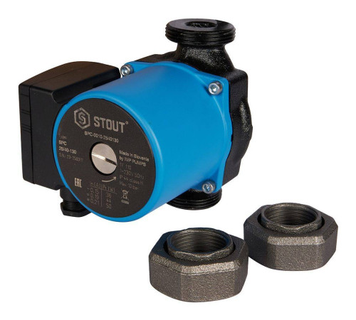 Насос циркуляционный STOUT 25/40-130 SPC-0010-2540130