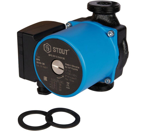 Насос циркуляционный STOUT 25/40-130 SPC-0010-2540130