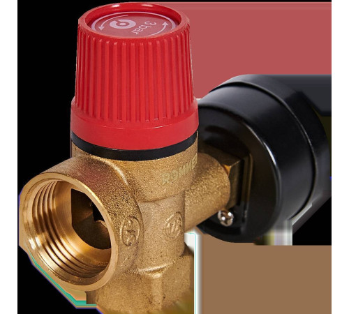 Клапан предохранительный ROMMER для отопления 1/2 x 3/4 3 бар RVS-0001-003015