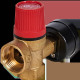 Клапан предохранительный ROMMER для отопления 1/2 x 3/4 3 бар RVS-0001-003015