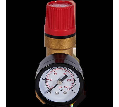 Клапан предохранительный ROMMER для отопления 1/2 x 3/4 3 бар RVS-0001-003015