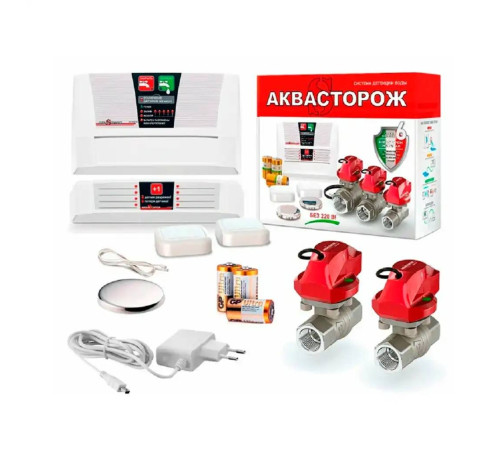 Система защиты от протечек Аквасторож Эксперт+ 3/4 RuB Оригинал Радио Э+22012Р