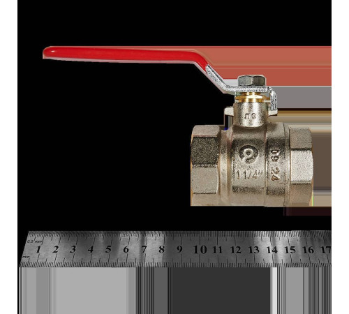 Кран шаровой ROMMER неполнопроходной ВР/ВР ручка рычаг 1 1/4 RBV-0001-2110332