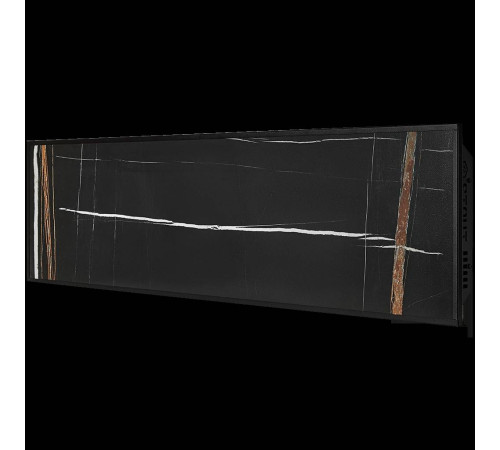 Отопительная панель STOUT BLACK STONE SCT 120х30 см черный гранит / черный корпус SCT-00BB-012030