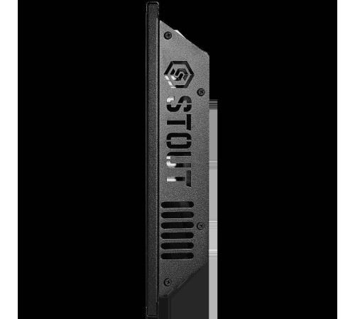 Отопительная панель STOUT BLACK STONE SCT 120х30 см черный гранит / черный корпус SCT-00BB-012030