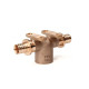 Тройник настенный REHAU Rautitan RX+ 16-Rp 1/2-16 14562913001