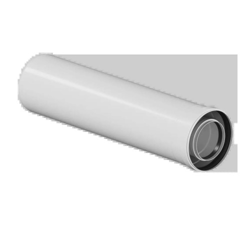 Удлинитель коаксиальный конденсационный ROMMER 80/125 мм L 500 мм RCA-8012-000500