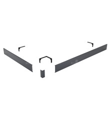 Экран для душевого поддона RGW N/ST-21 G 75 см металлический 50231577-02
