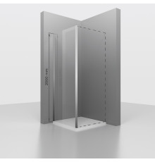 Боковая панель RGW Z-050-3 800х2000 мм хром 352205308-11