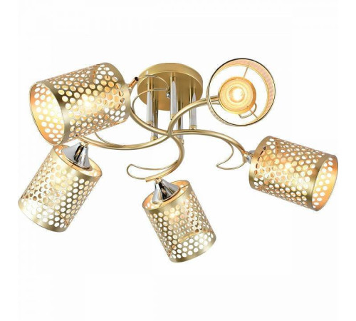 Потолочная люстра Reluce 01322-1 01322-0.3-05 MATT GOLD+CR