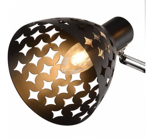 Люстра на штанге Reluce 01554-1 01554-3.3-03B BK+CR