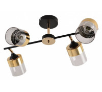 Люстра на штанге Reluce 01555-1 01555-3.3-04B BK+FGD