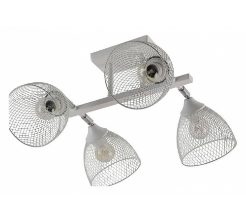 Люстра на штанге Reluce 01568 4 лампы 01568-3.3-04 WH+CR