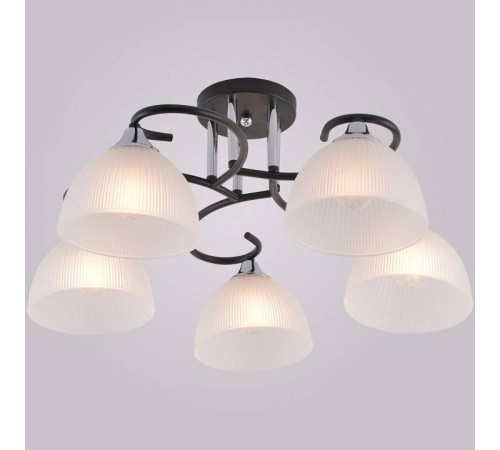 Люстра на штанге Reluce 01635 01635-0.3-05 BK+CR