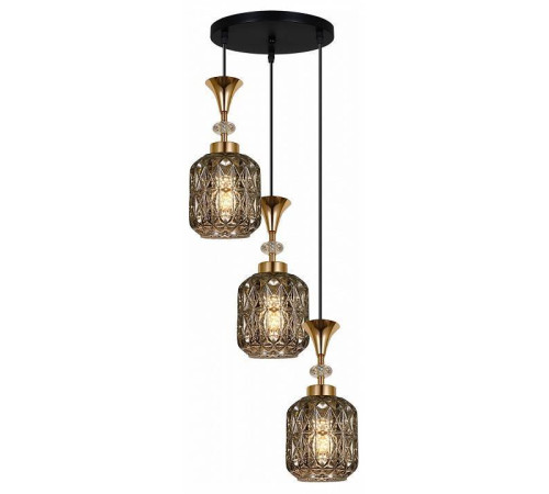 Подвесной светильник Reluce 02003-1 02003-0.9-03 SMOKE