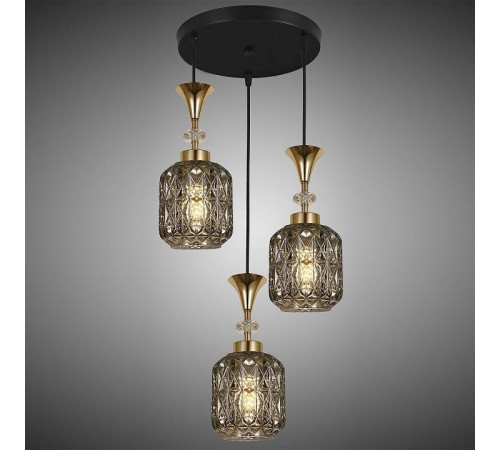 Подвесной светильник Reluce 02003-1 02003-0.9-03 SMOKE