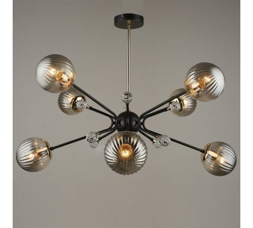 Люстра на штанге Reluce 04901 04901-0.3-08 COFFEE+FGD