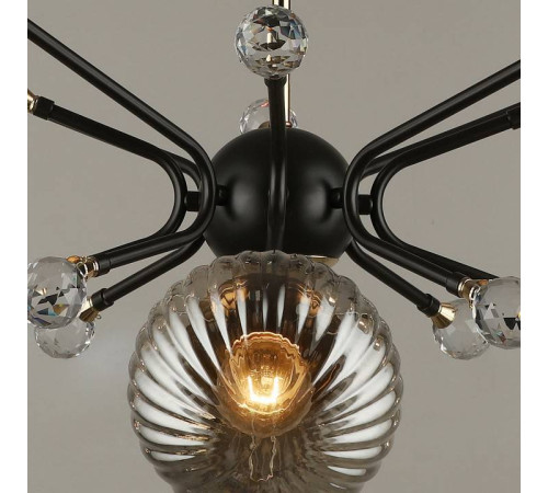 Люстра на штанге Reluce 04901 04901-0.3-08 COFFEE+FGD