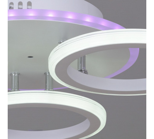 Потолочная люстра 06319 06319-3.3-03 WH+CR (RGB)