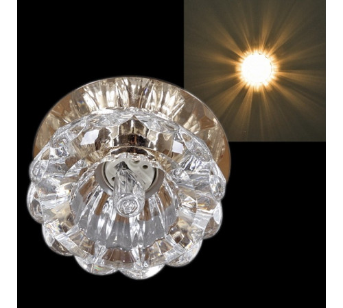 Встраиваемый светильник 07213-9.0-001HS G9 GD