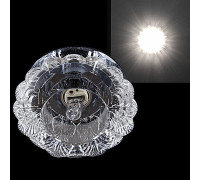 Встраиваемый светильник  07287-9.0-001H G9 BK CL