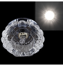 Встраиваемый светильник  07287-9.0-001H G9 BK CL