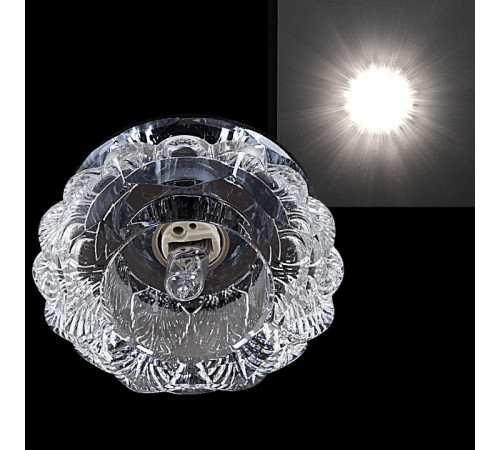 Встраиваемый светильник 07287-9.0-001H G9 BK CL