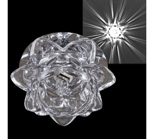 Встраиваемый светильник 07663-9.0-001H G9 CR CL